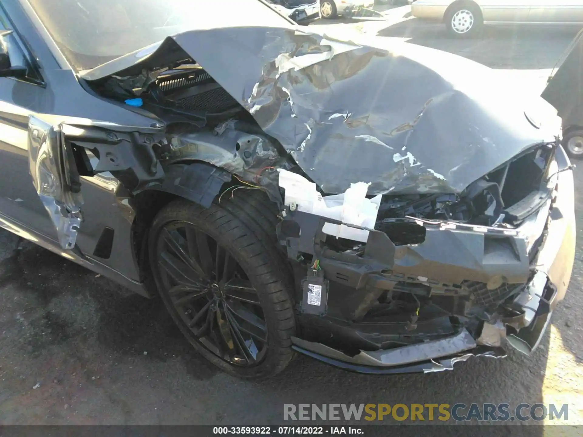 6 Photograph of a damaged car WBA13BK05MCG15314 BMW 5 SERIES 2021