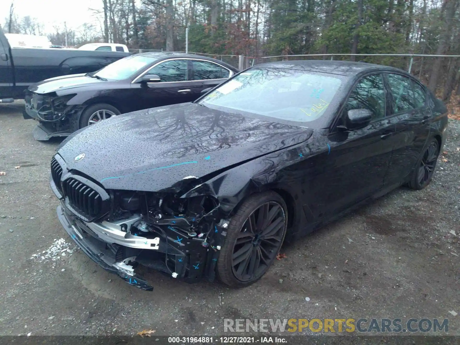 2 Photograph of a damaged car WBA13BK05MCH53127 BMW 5 SERIES 2021