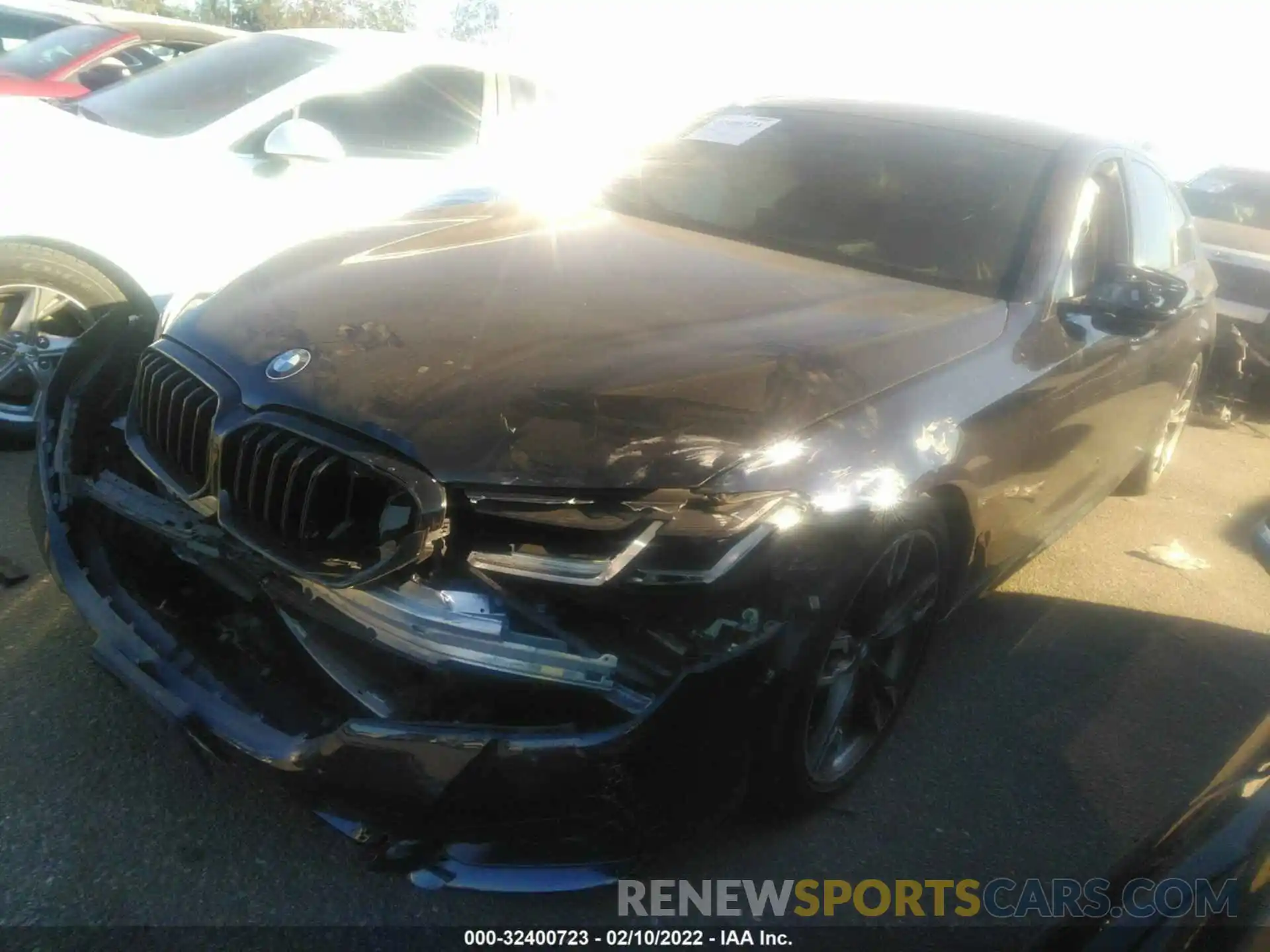 2 Photograph of a damaged car WBA13BK09MCF04071 BMW 5 SERIES 2021