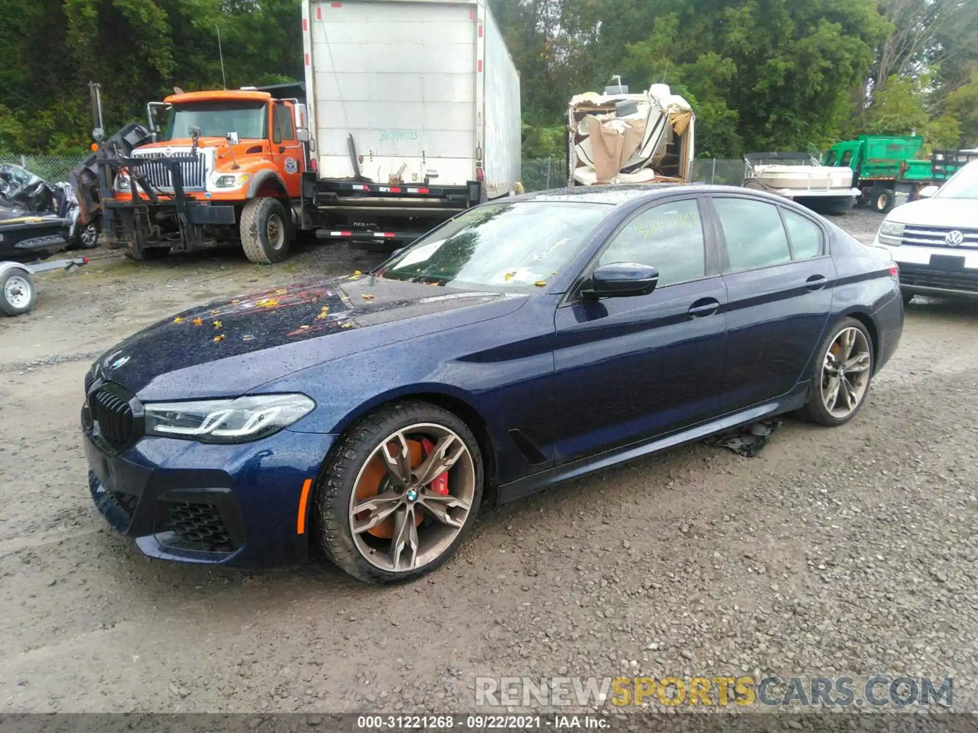 2 Photograph of a damaged car WBA13BK0XMCG14661 BMW 5 SERIES 2021