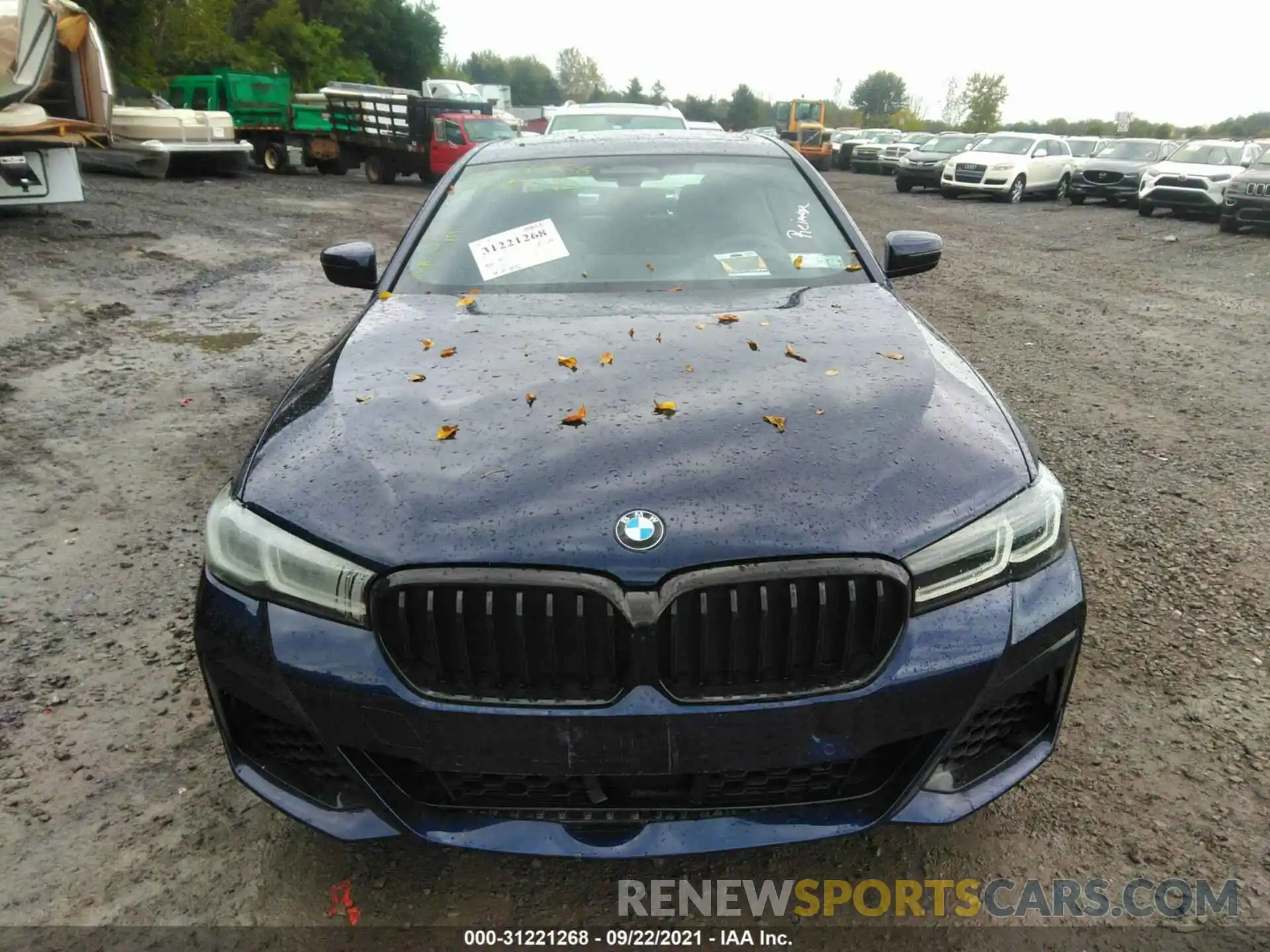 6 Фотография поврежденного автомобиля WBA13BK0XMCG14661 BMW 5 SERIES 2021