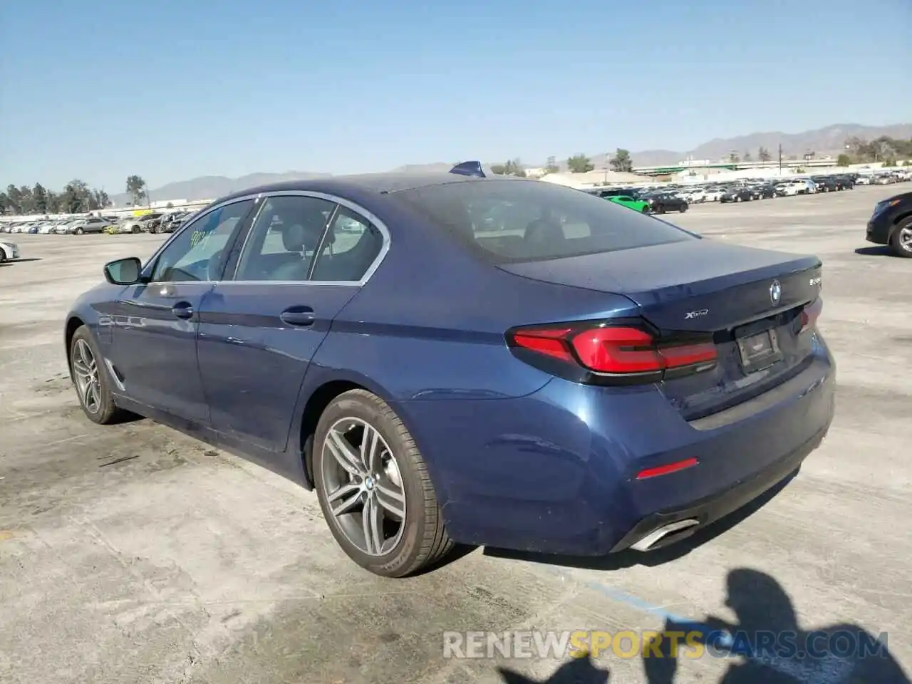 3 Photograph of a damaged car WBA33AG00MCG37846 BMW 5 SERIES 2021