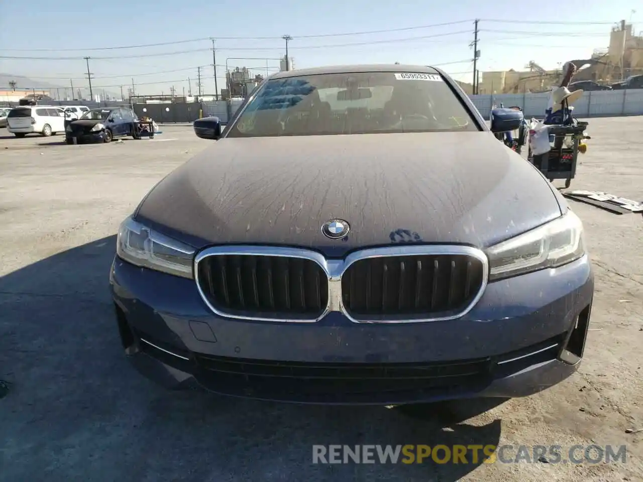 9 Photograph of a damaged car WBA33AG00MCG37846 BMW 5 SERIES 2021