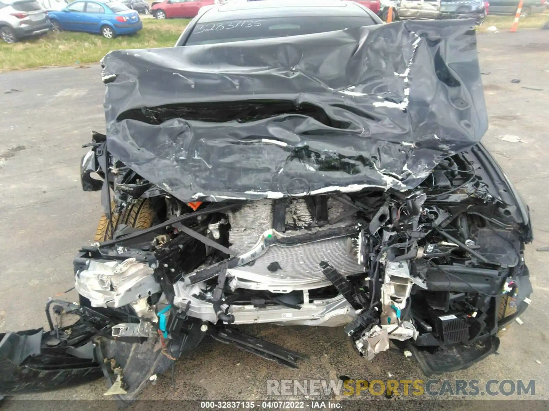 6 Photograph of a damaged car WBA33AG09MCF36160 BMW 5 SERIES 2021