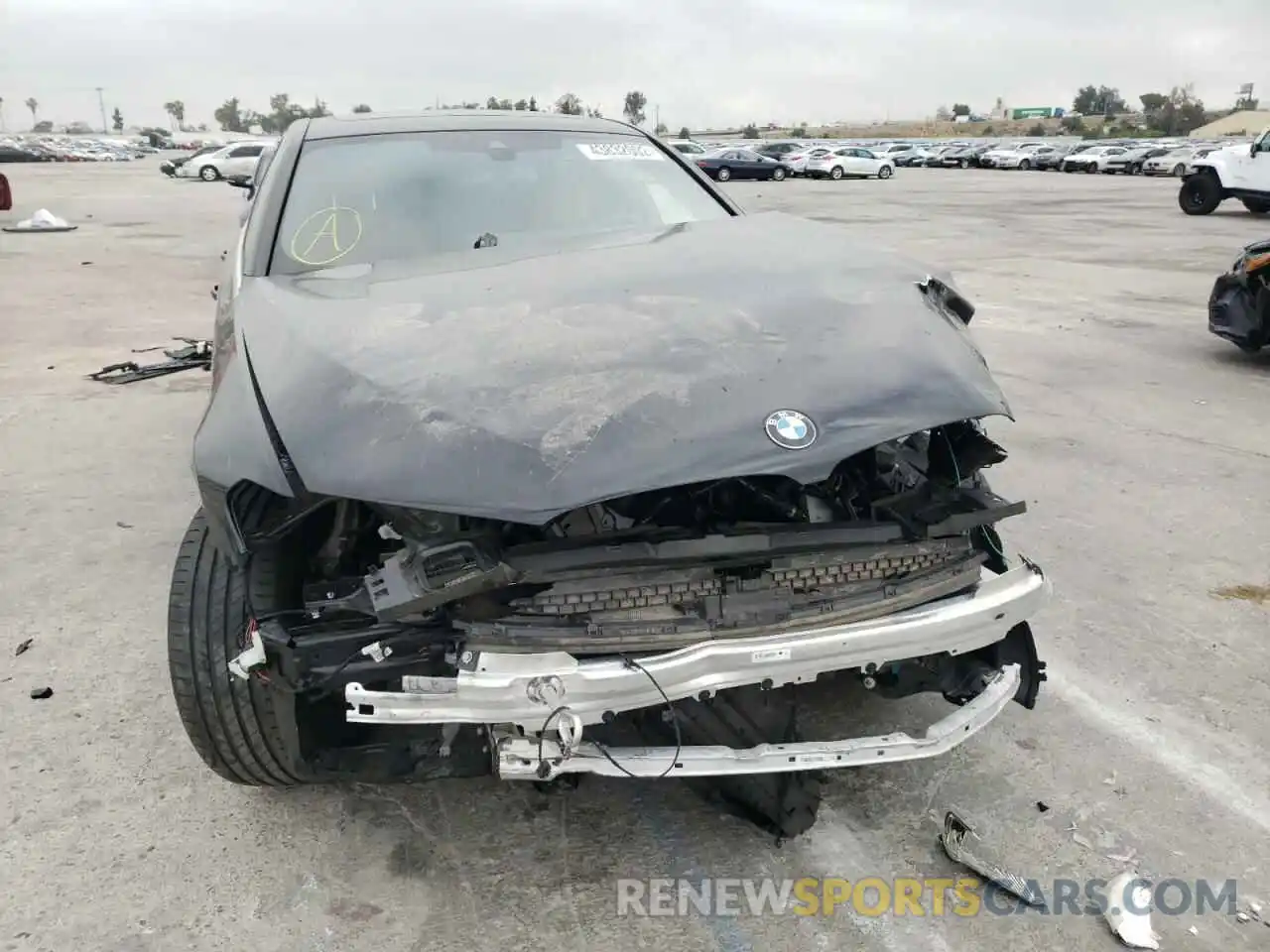 9 Photograph of a damaged car WBA53BH01MWX09470 BMW 5 SERIES 2021