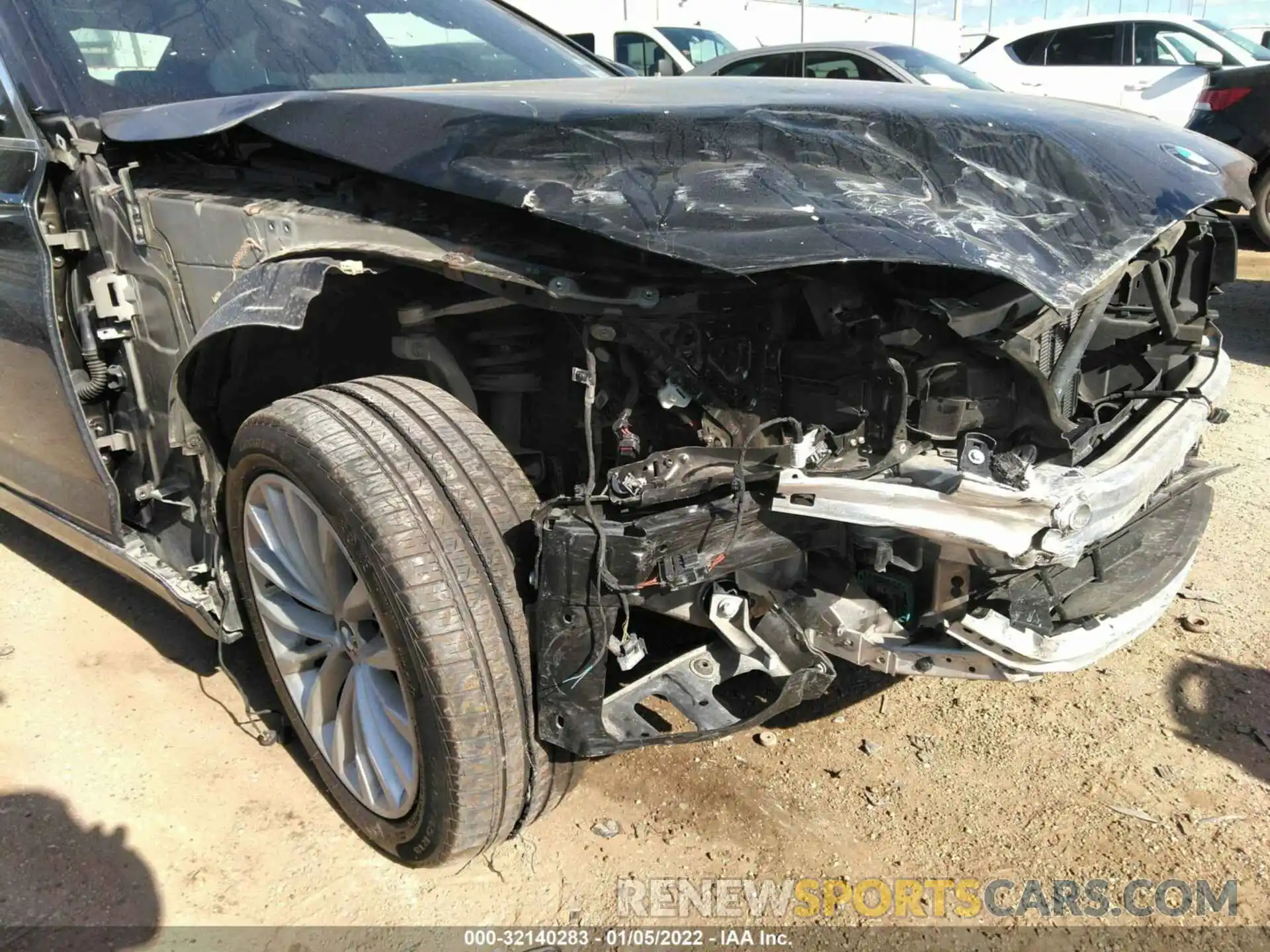 6 Photograph of a damaged car WBA53BH02MCF84838 BMW 5 SERIES 2021