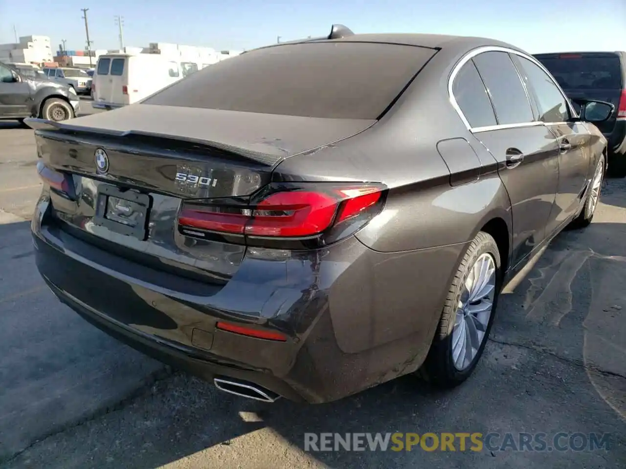 4 Photograph of a damaged car WBA53BH02MWW94980 BMW 5 SERIES 2021