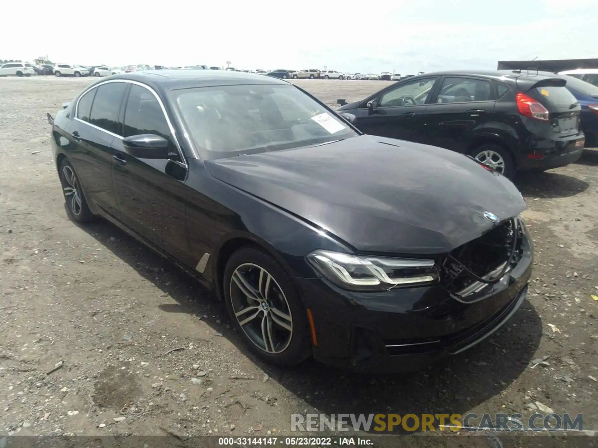 1 Photograph of a damaged car WBA53BH03MCF06701 BMW 5 SERIES 2021