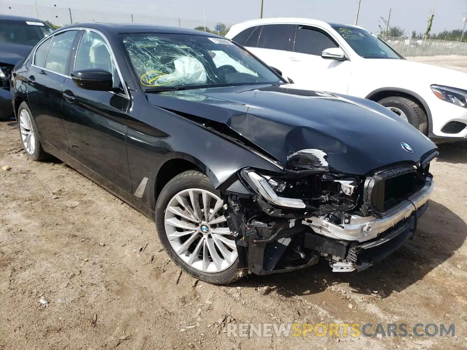 1 Photograph of a damaged car WBA53BH04MWX25663 BMW 5 SERIES 2021