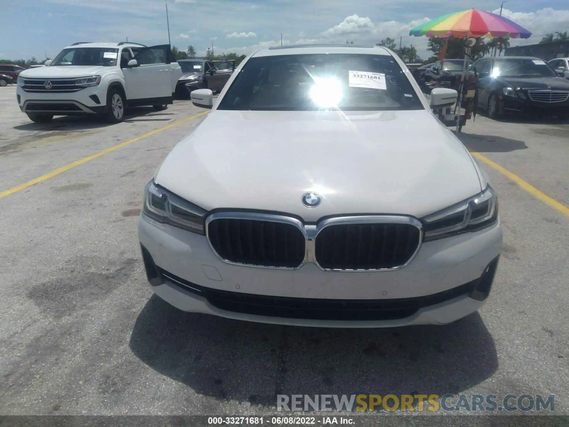 6 Photograph of a damaged car WBA53BH05MWW98070 BMW 5 SERIES 2021