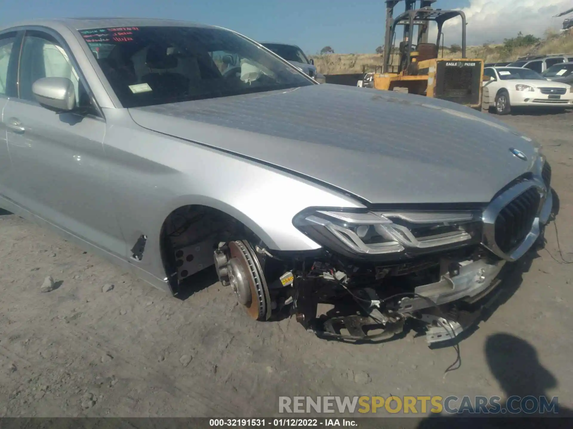 6 Photograph of a damaged car WBA53BH09MWX09930 BMW 5 SERIES 2021