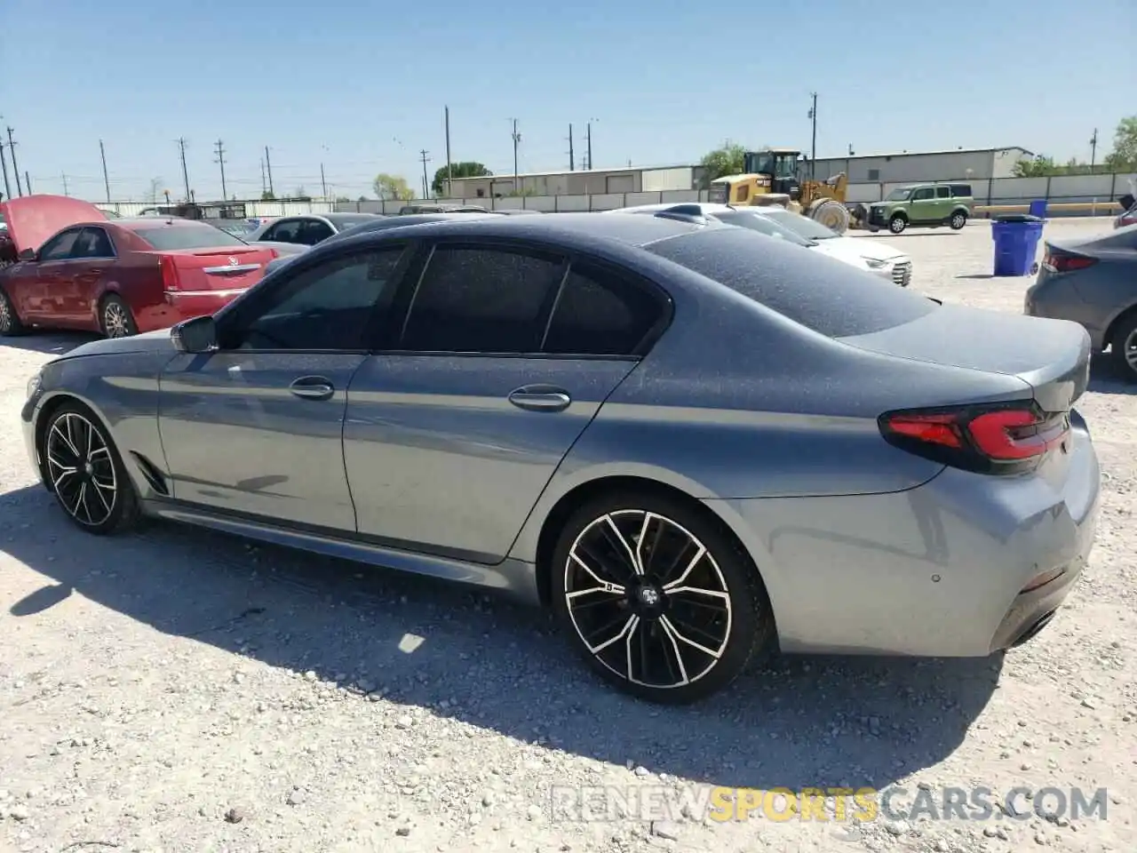 2 Photograph of a damaged car WBA53BJ00MWW99136 BMW 5 SERIES 2021