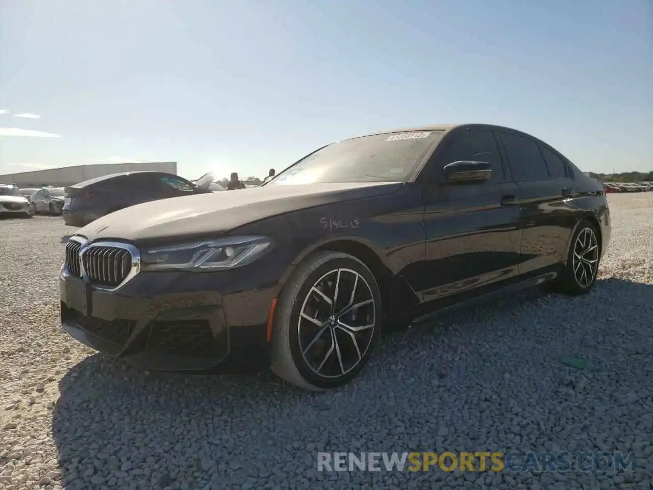 2 Photograph of a damaged car WBA53BJ01MCF61142 BMW 5 SERIES 2021