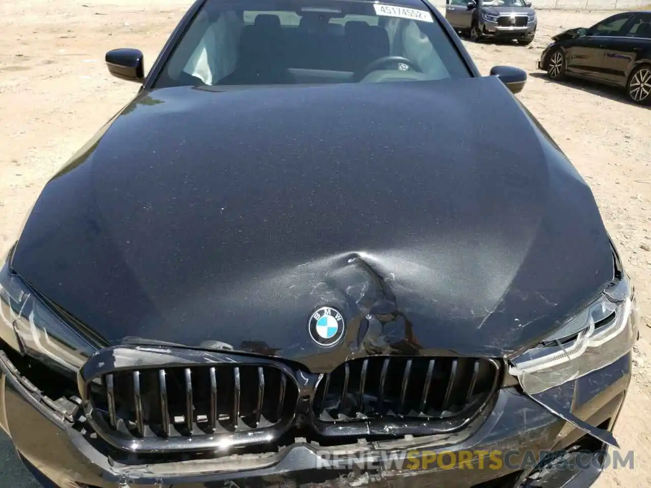 7 Photograph of a damaged car WBA53BJ01MWW89960 BMW 5 SERIES 2021