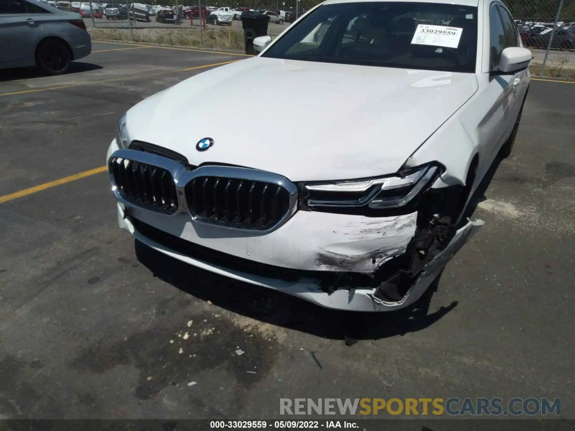 6 Photograph of a damaged car WBA53BJ02MWX10279 BMW 5 SERIES 2021