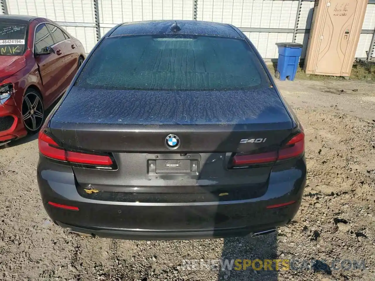 6 Фотография поврежденного автомобиля WBA53BJ05MWW92957 BMW 5 SERIES 2021