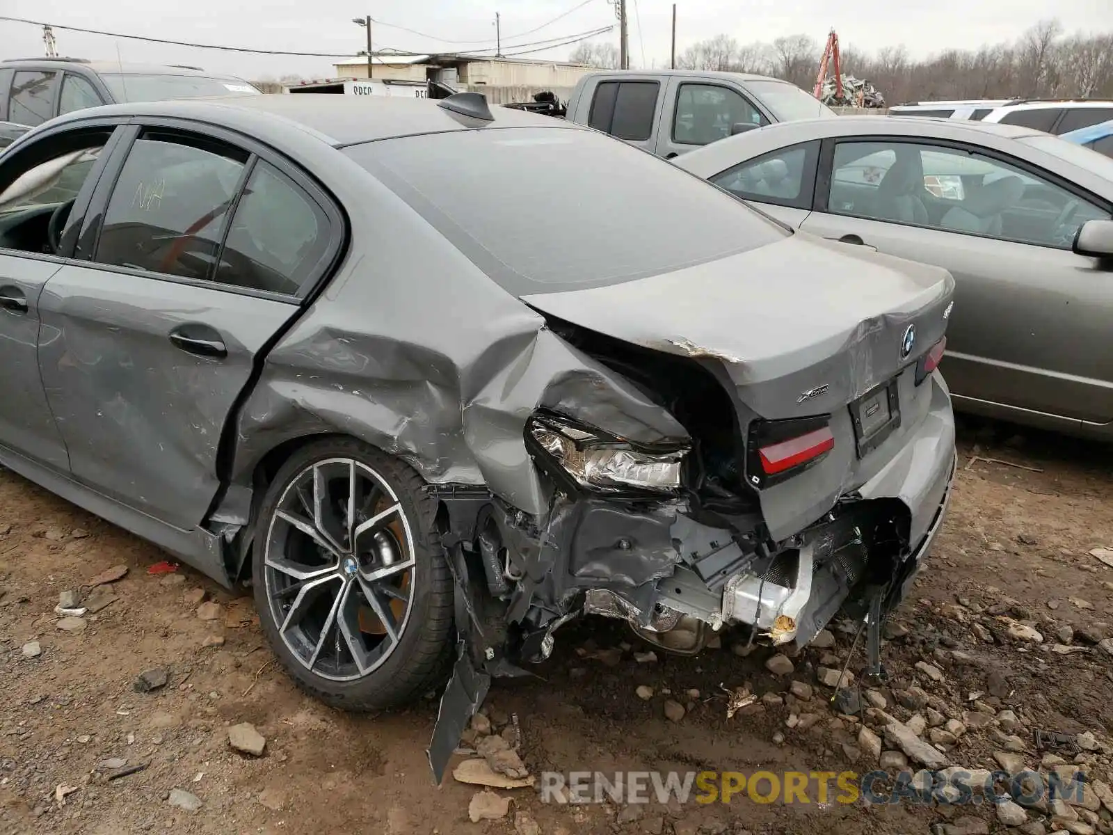 9 Photograph of a damaged car WBA73BJ00MCG12512 BMW 5 SERIES 2021