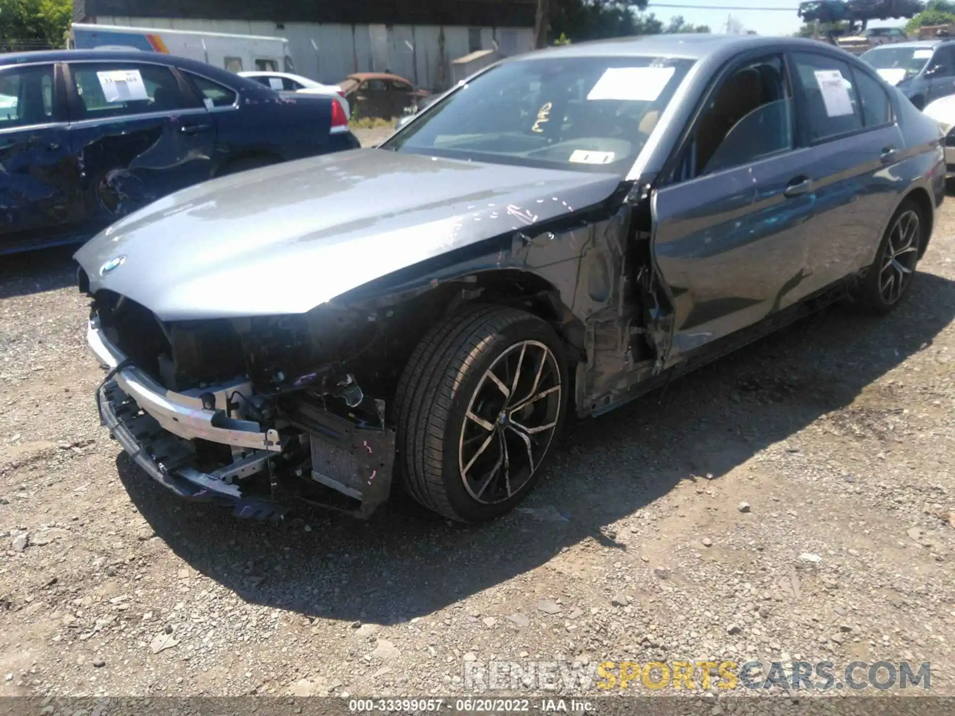 6 Photograph of a damaged car WBA73BJ02MWW97462 BMW 5 SERIES 2021