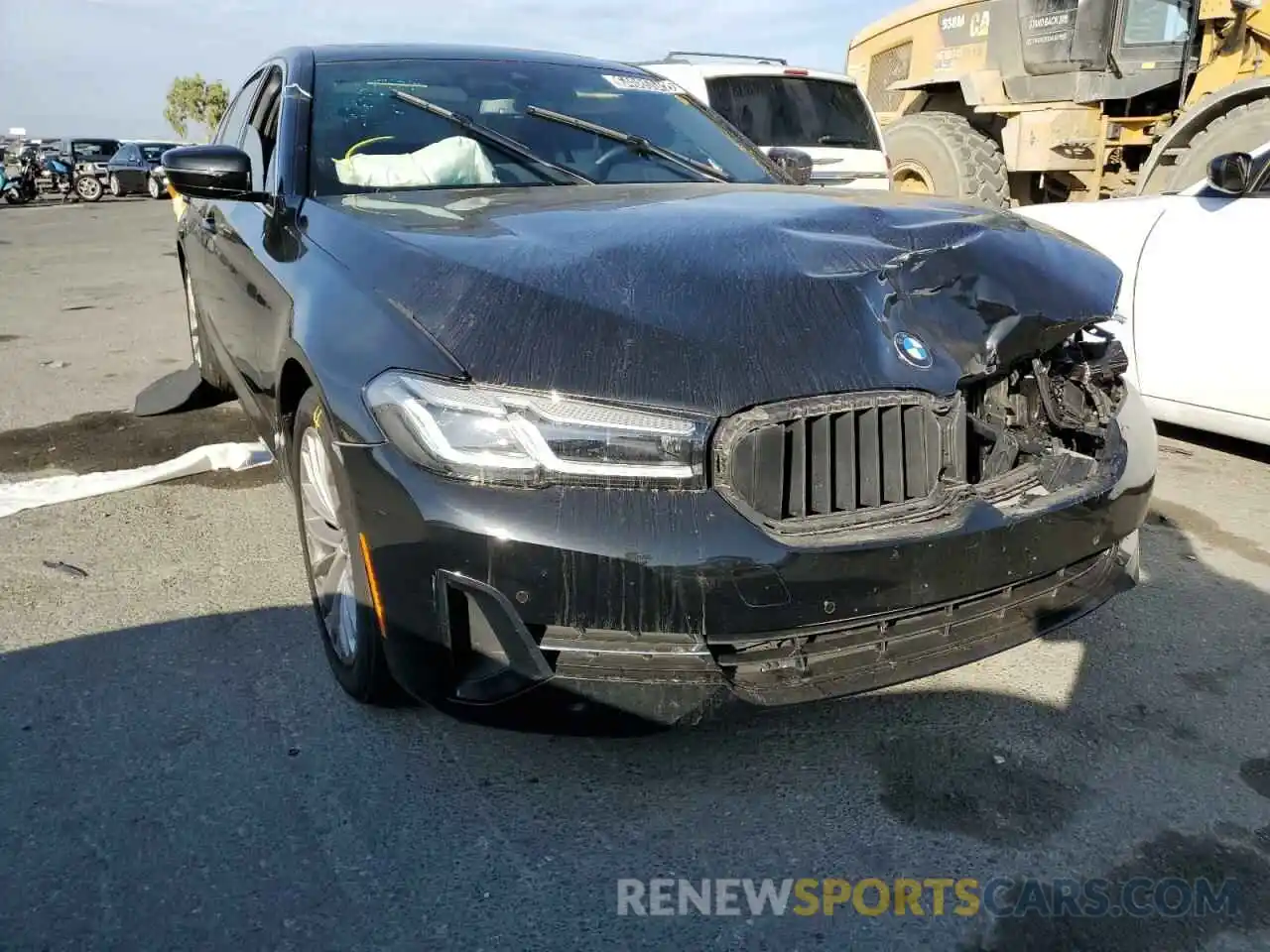 1 Photograph of a damaged car WBA13BJ00NCJ18476 BMW 5 SERIES 2022