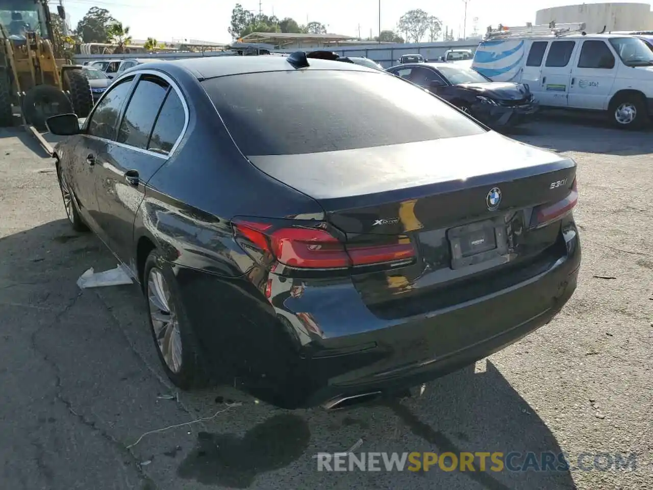 3 Photograph of a damaged car WBA13BJ00NCJ18476 BMW 5 SERIES 2022