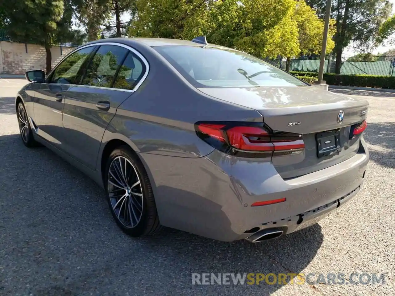 3 Photograph of a damaged car WBA13BJ00NWX51185 BMW 5 SERIES 2022