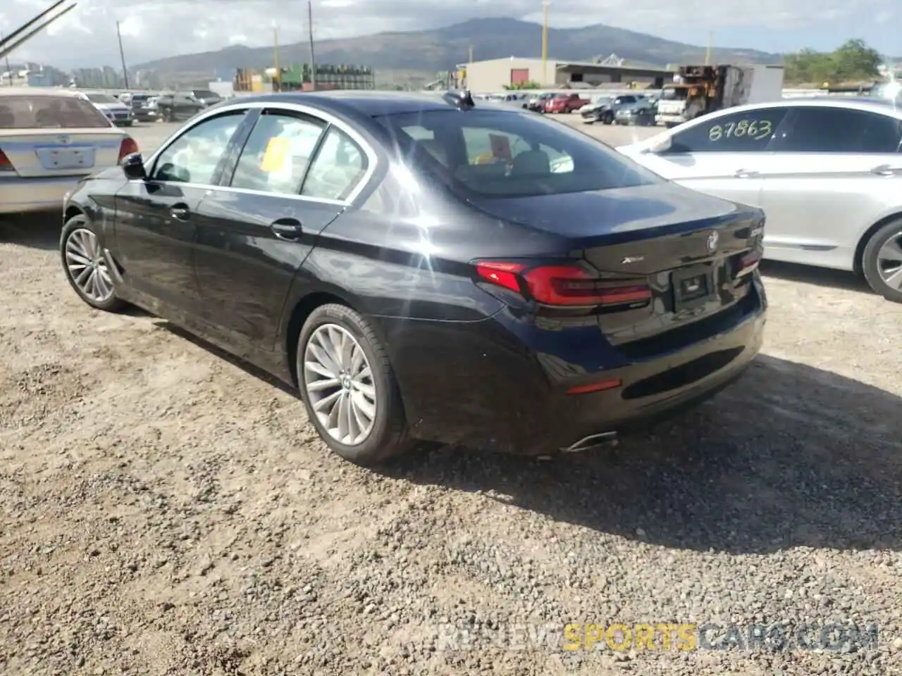 3 Photograph of a damaged car WBA13BJ01NCJ22259 BMW 5 SERIES 2022