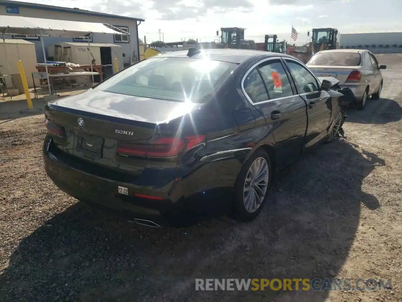 4 Photograph of a damaged car WBA13BJ01NCJ22259 BMW 5 SERIES 2022