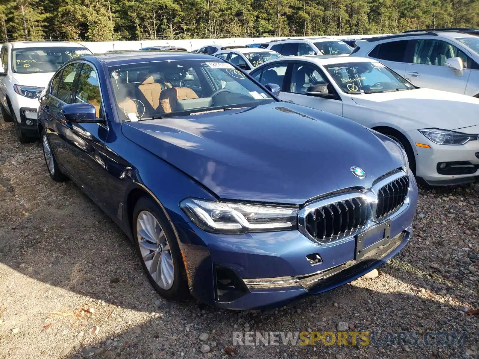 1 Photograph of a damaged car WBA13BJ03NWX41623 BMW 5 SERIES 2022