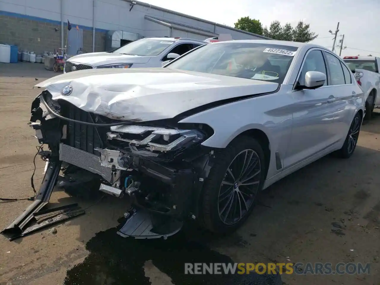 2 Photograph of a damaged car WBA13BJ06NWX58545 BMW 5 SERIES 2022