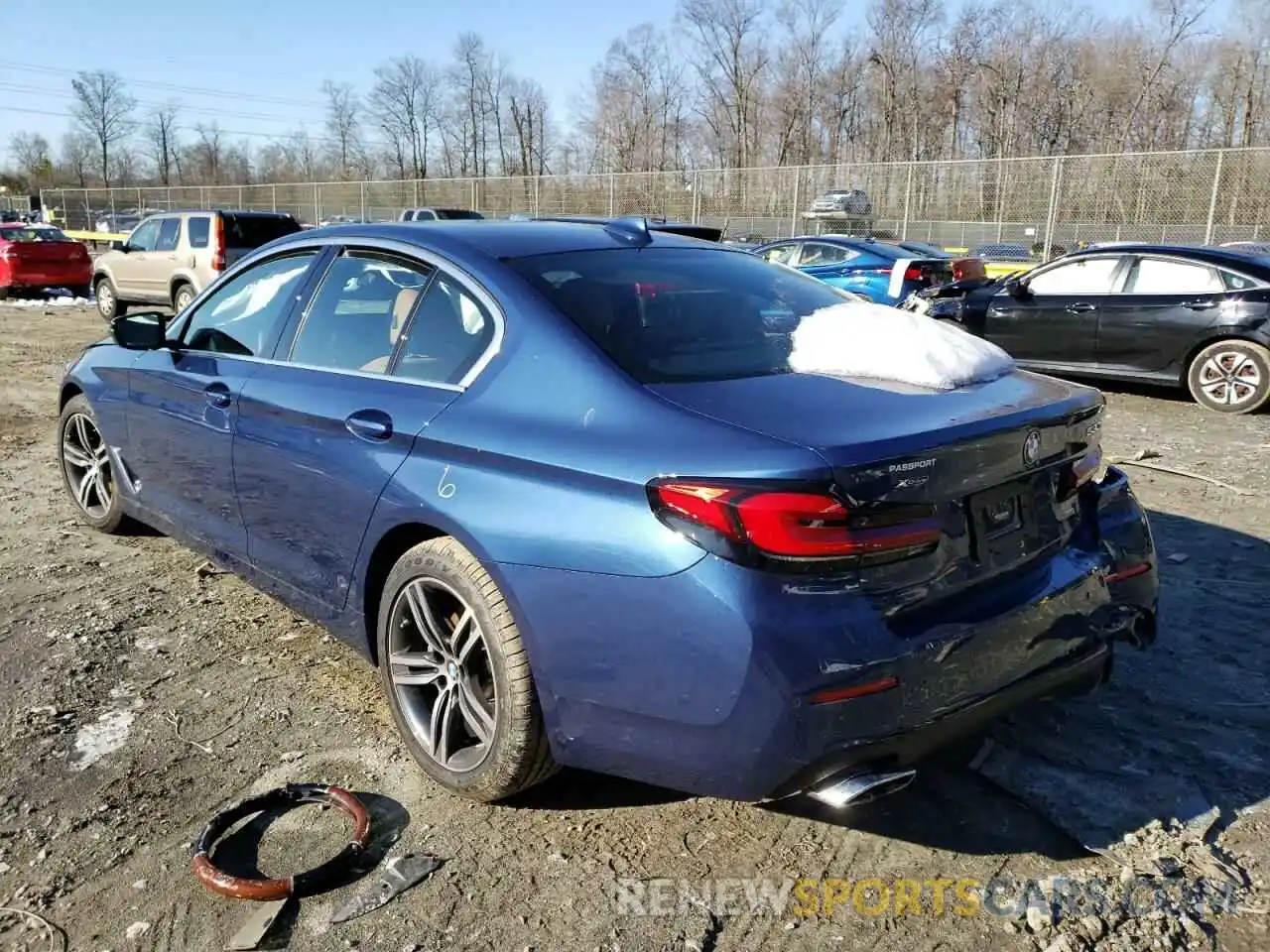 3 Photograph of a damaged car WBA13BJ07NCJ01559 BMW 5 SERIES 2022