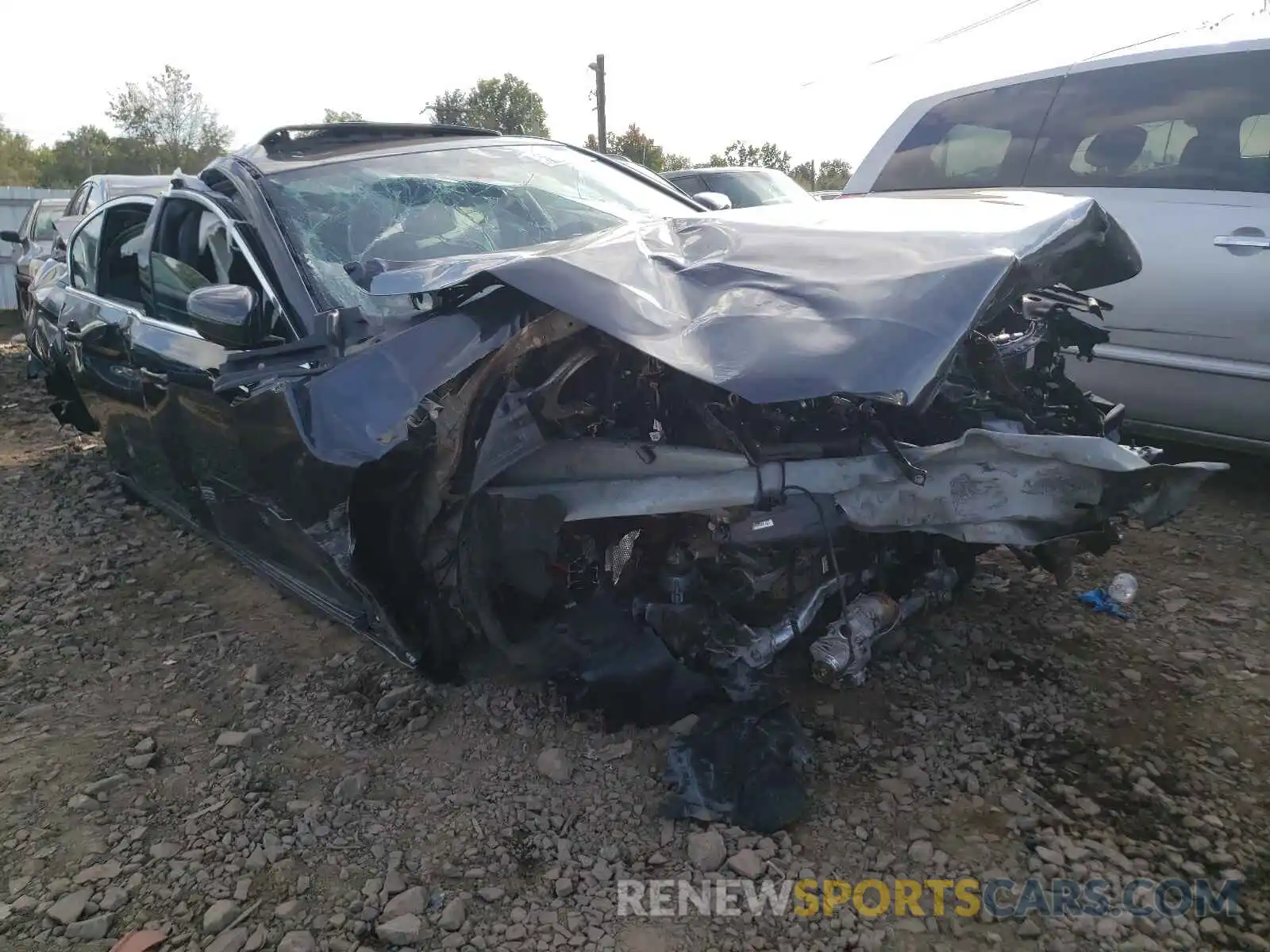 1 Photograph of a damaged car WBA13BJ08NCH70927 BMW 5 SERIES 2022