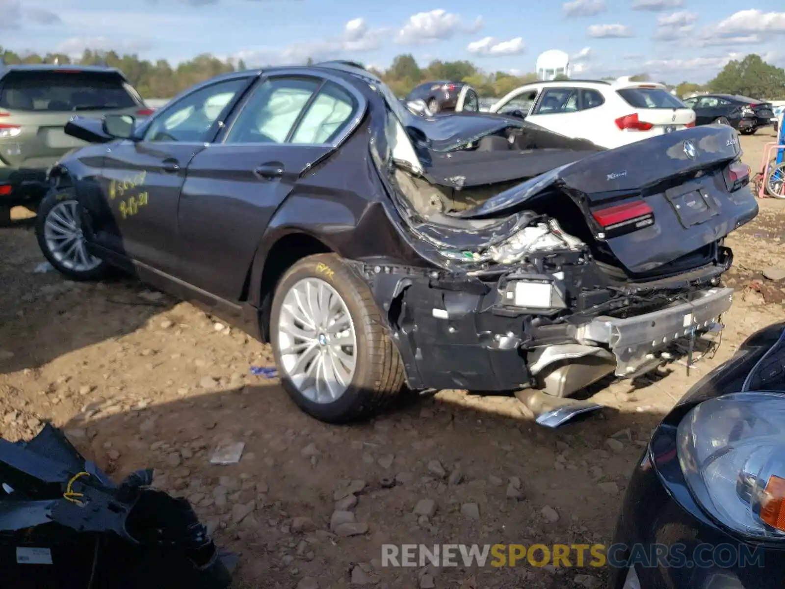 3 Photograph of a damaged car WBA13BJ08NCH70927 BMW 5 SERIES 2022