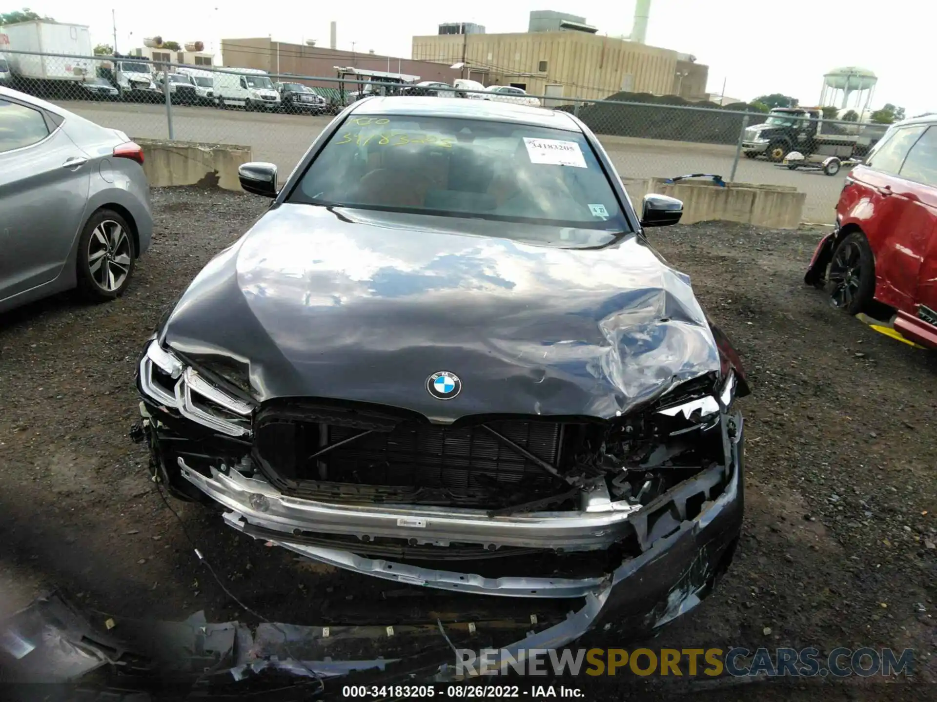 10 Photograph of a damaged car WBA13BJ0XNCK10940 BMW 5 SERIES 2022