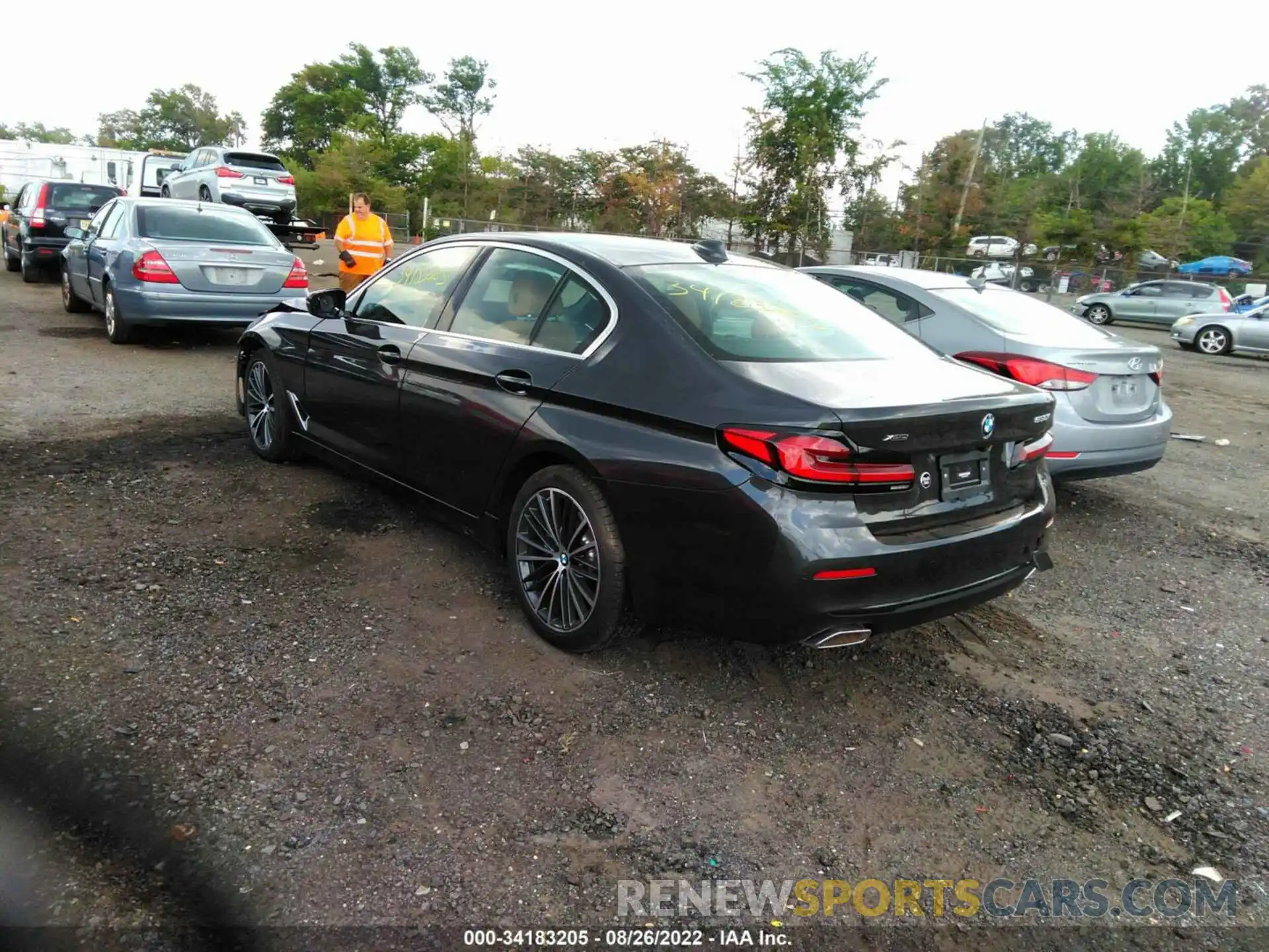 3 Photograph of a damaged car WBA13BJ0XNCK10940 BMW 5 SERIES 2022