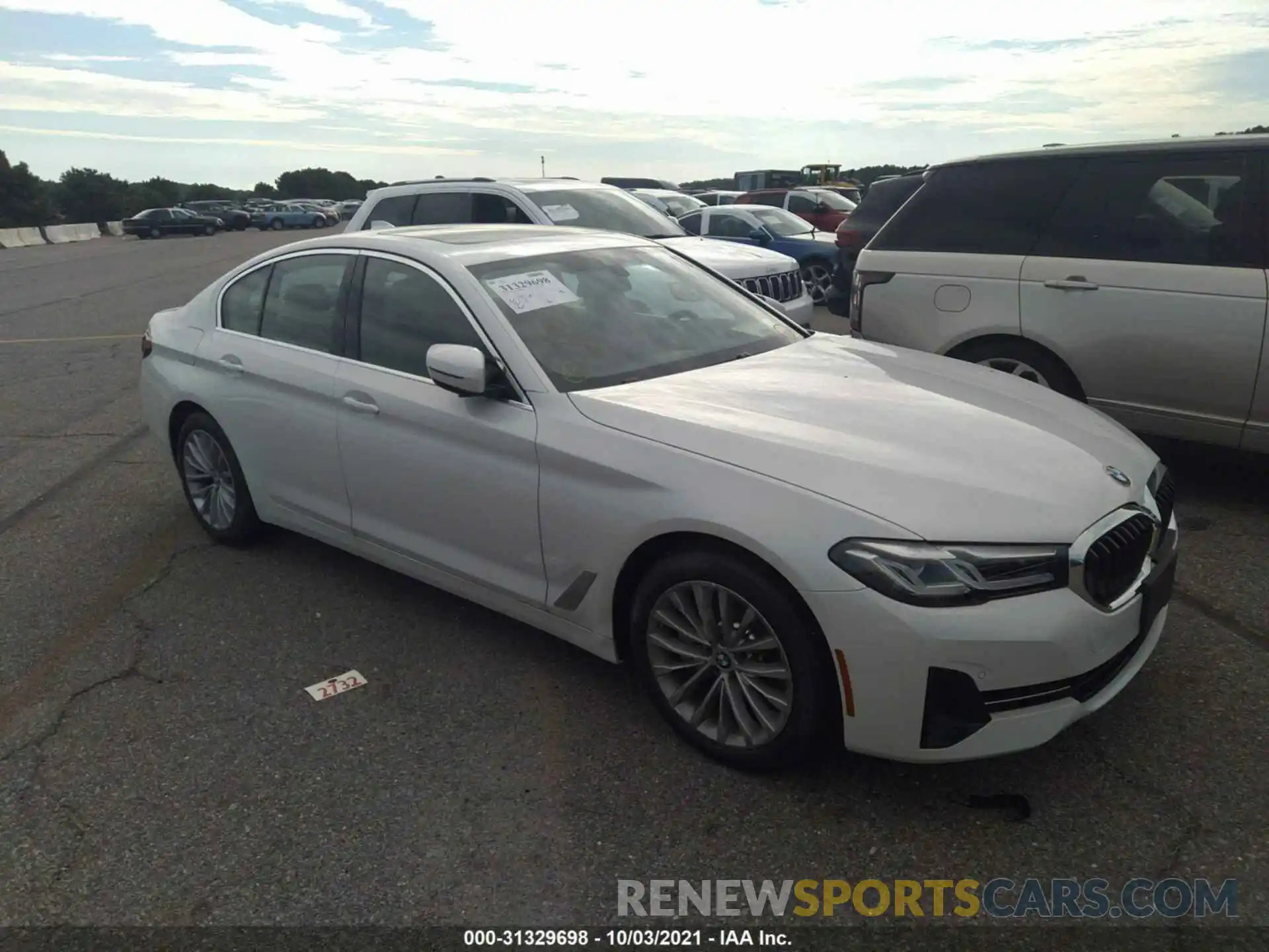 1 Photograph of a damaged car WBA13BJ0XNWX38413 BMW 5 SERIES 2022