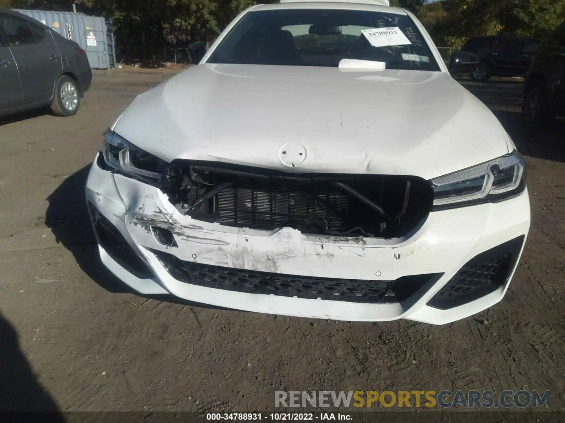 6 Photograph of a damaged car WBA13BK04NCH84077 BMW 5 SERIES 2022