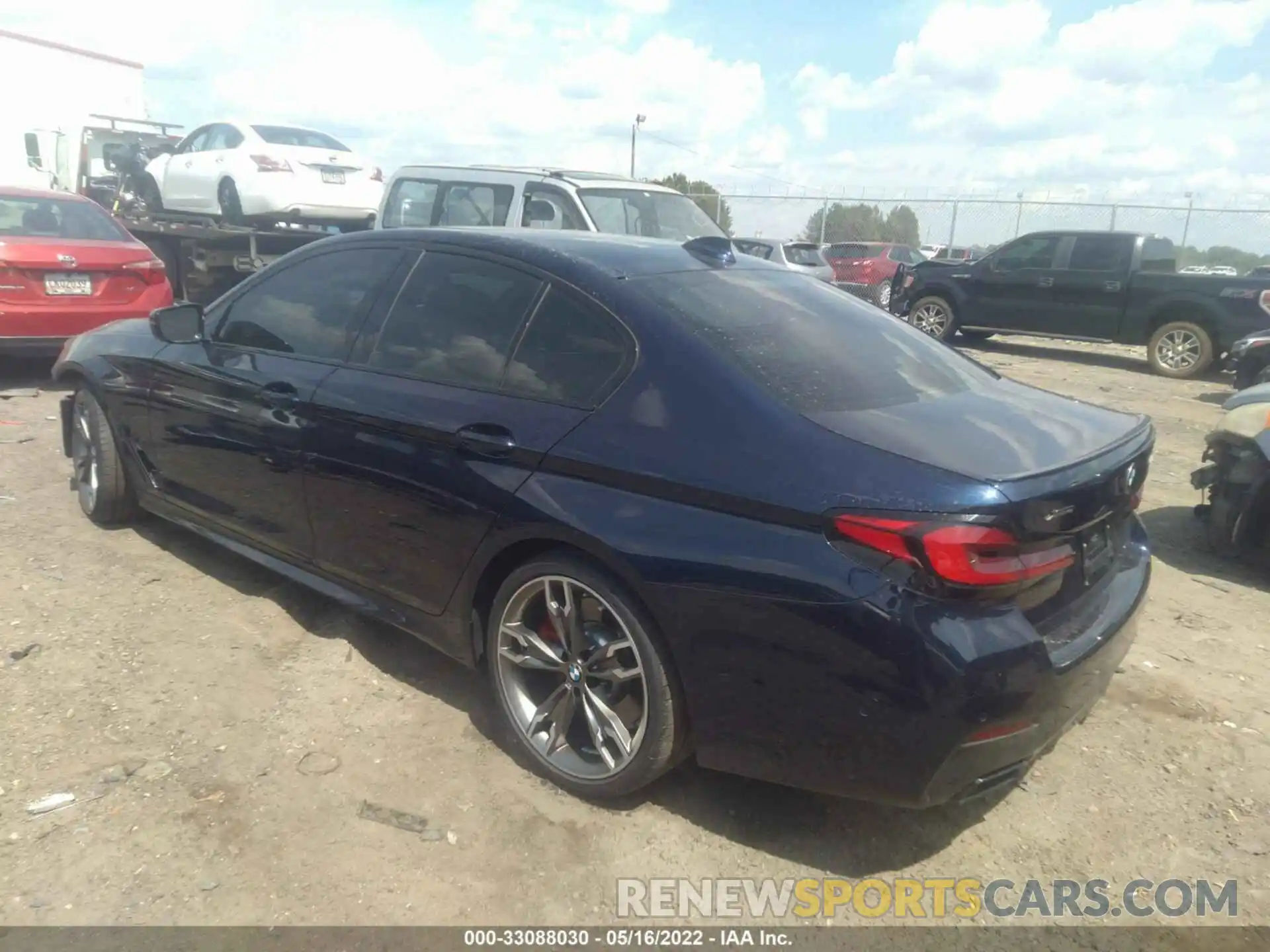 3 Photograph of a damaged car WBA13BK07NCH69654 BMW 5 SERIES 2022