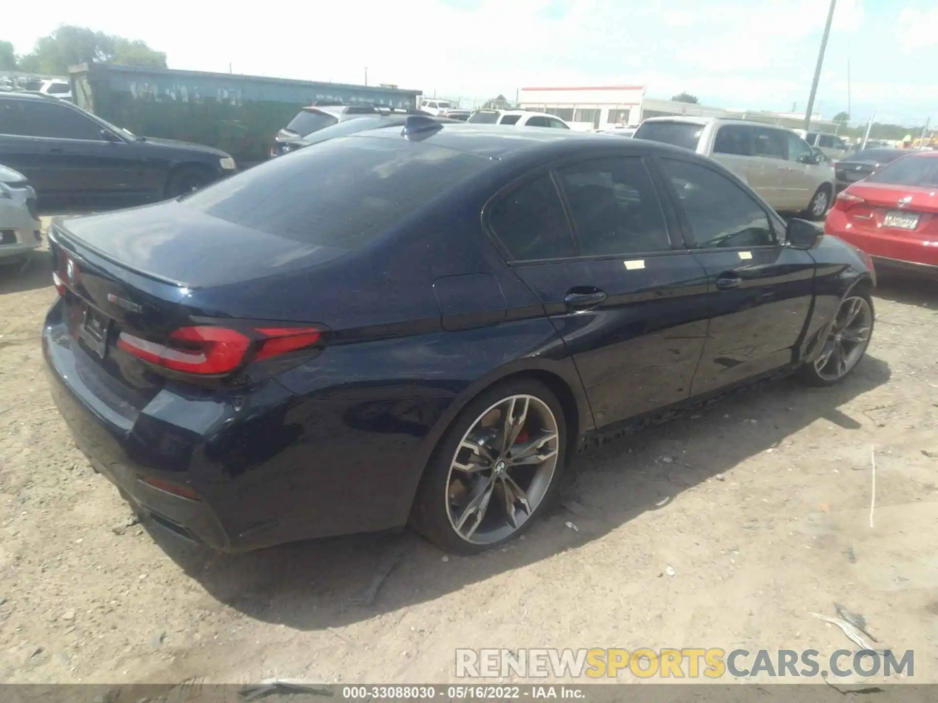 4 Photograph of a damaged car WBA13BK07NCH69654 BMW 5 SERIES 2022