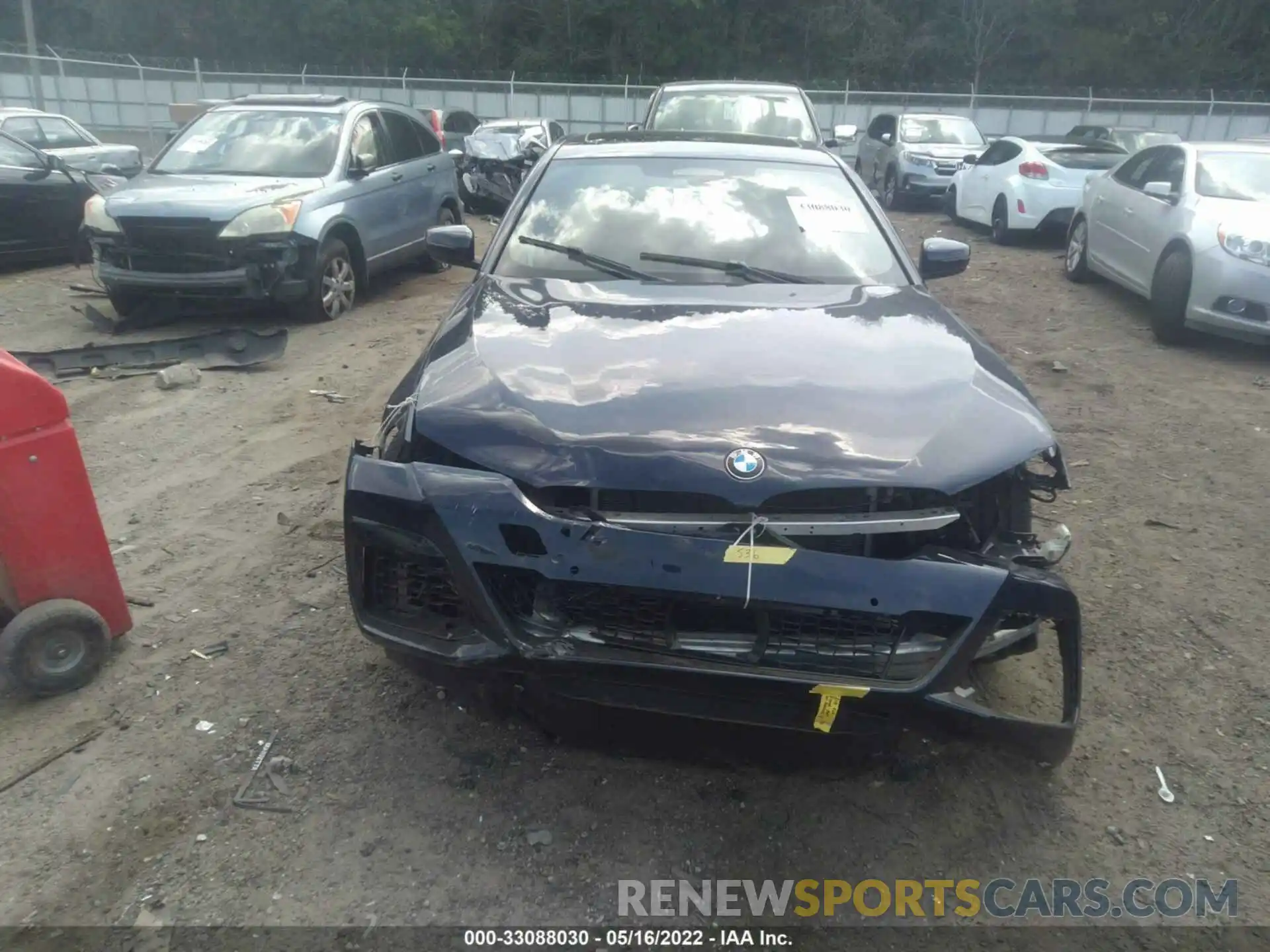 6 Photograph of a damaged car WBA13BK07NCH69654 BMW 5 SERIES 2022