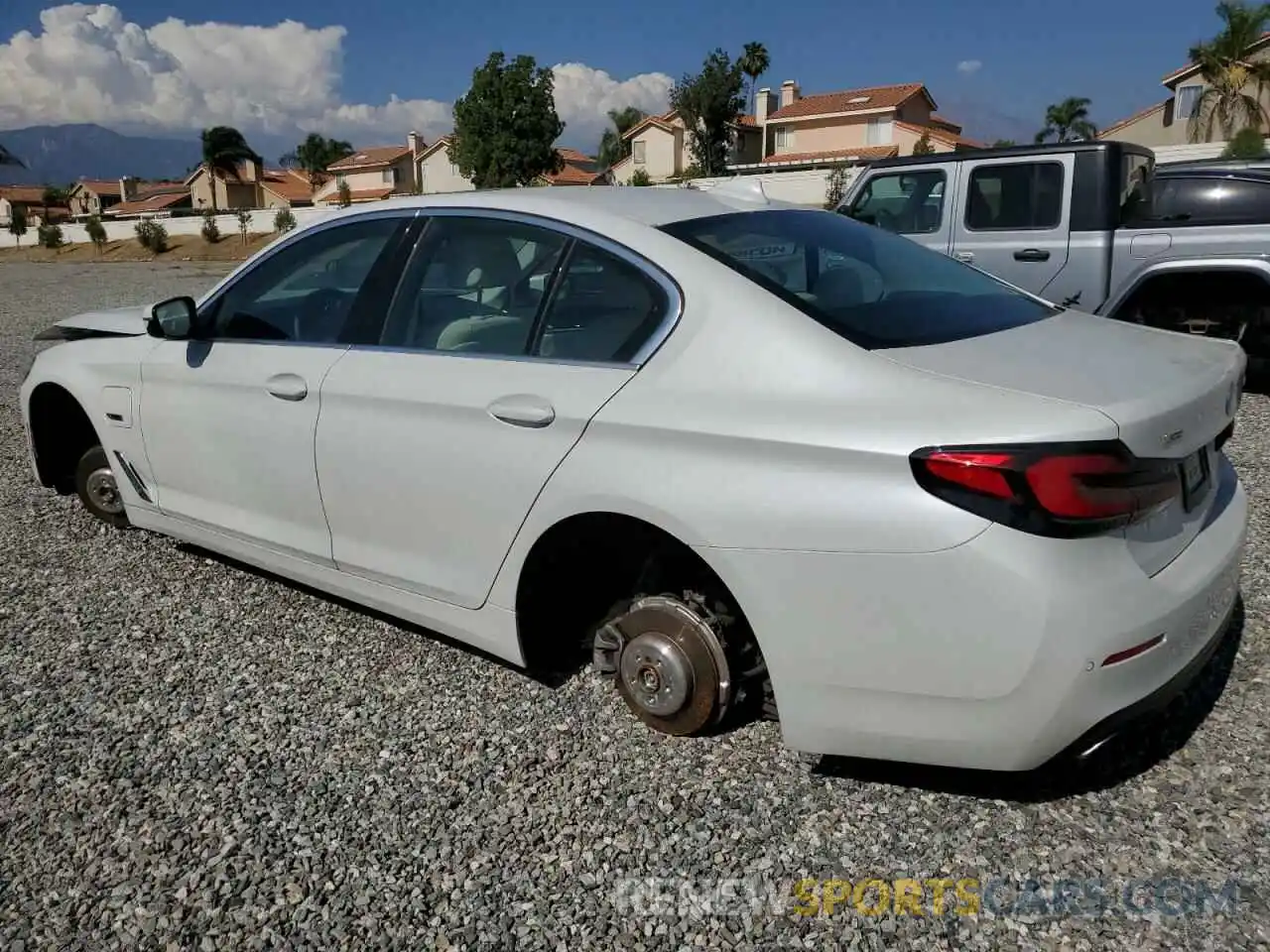 2 Photograph of a damaged car WBA33AG01NCJ23471 BMW 5 SERIES 2022