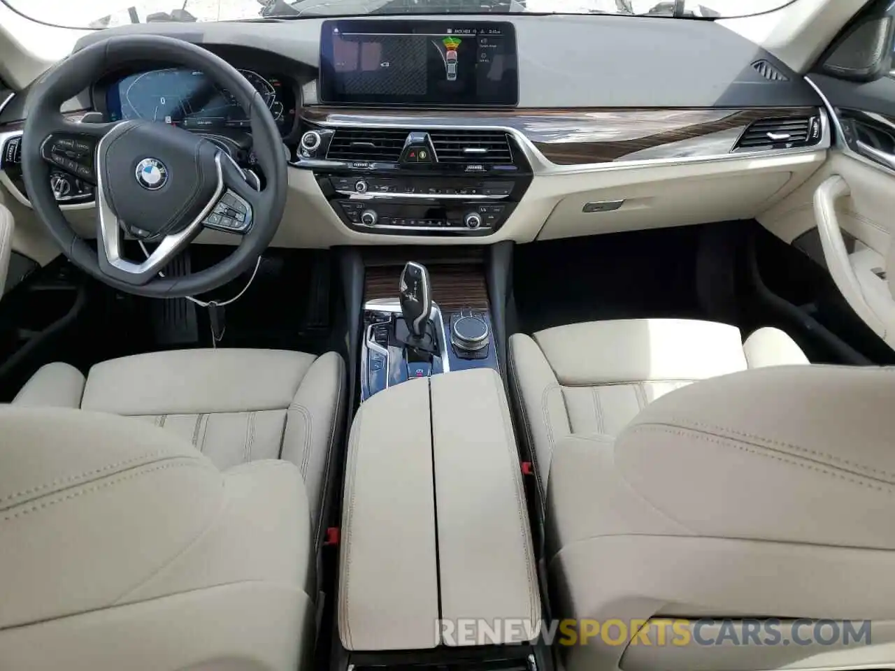 8 Фотография поврежденного автомобиля WBA33AG01NCJ23471 BMW 5 SERIES 2022