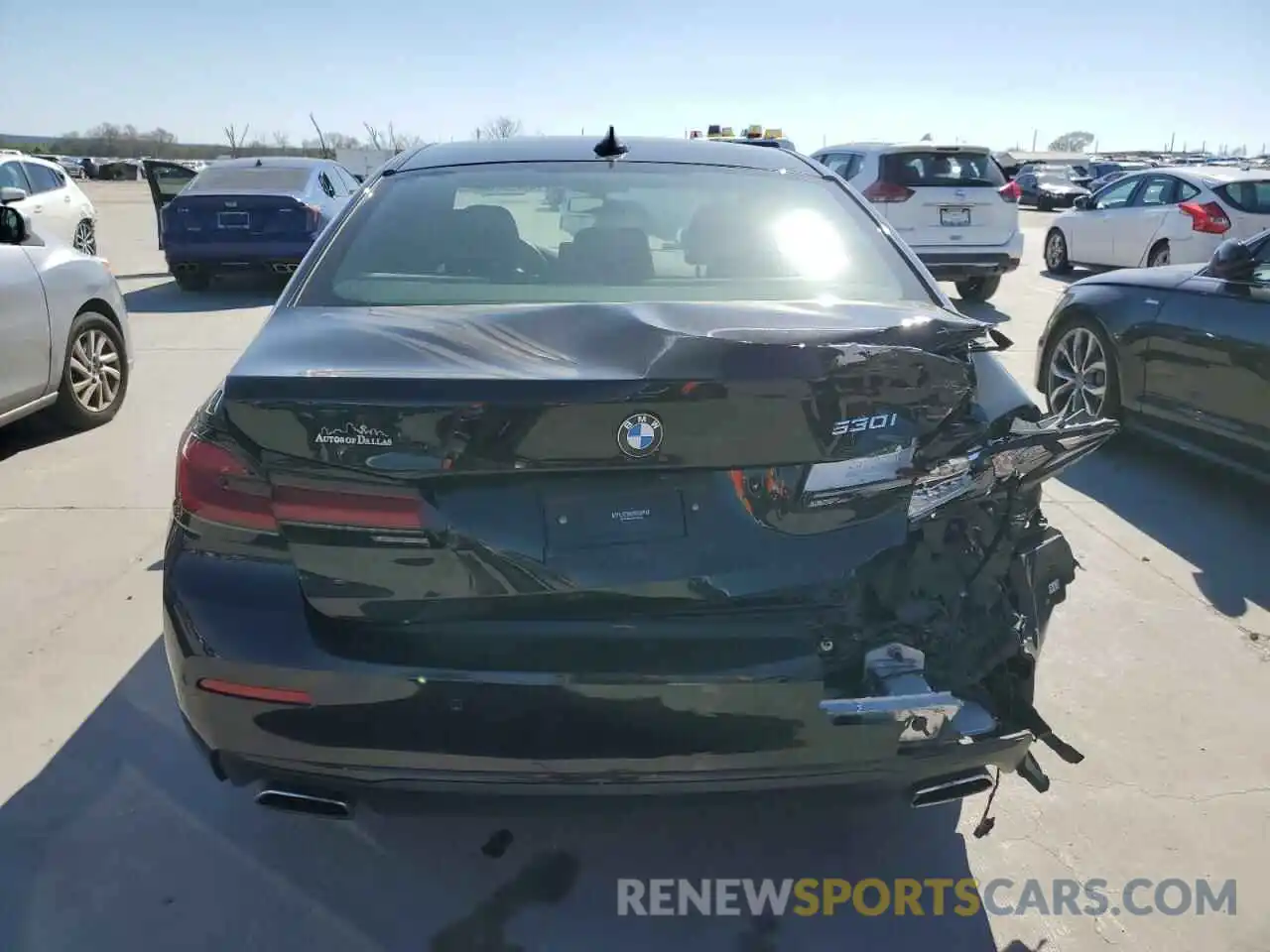 6 Photograph of a damaged car WBA53BH06NCH62168 BMW 5 SERIES 2022