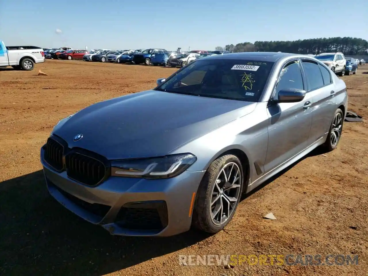 2 Photograph of a damaged car WBA53BH09NWX56330 BMW 5 SERIES 2022