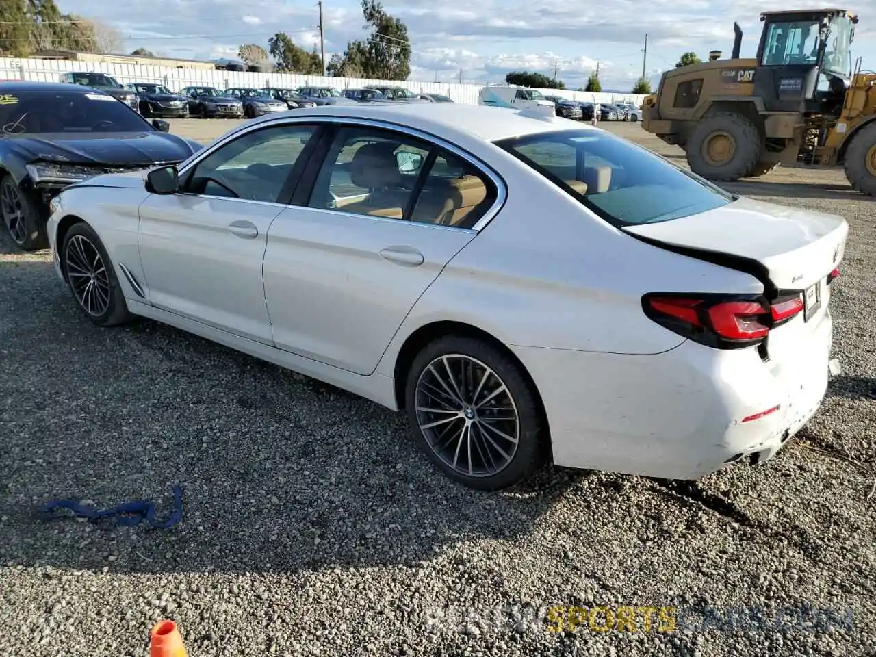 2 Photograph of a damaged car WBA53BH09NWX57123 BMW 5 SERIES 2022