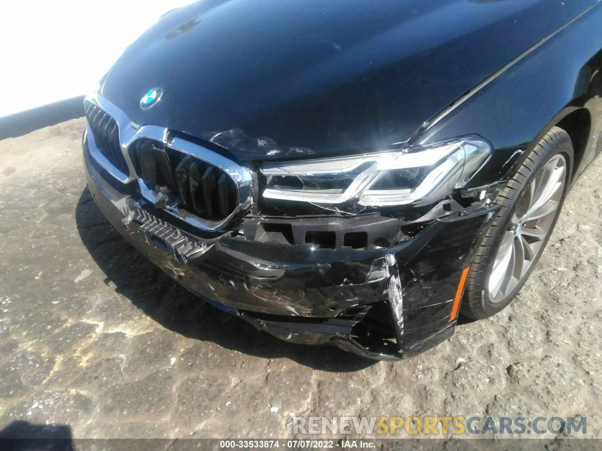 6 Photograph of a damaged car WBA53BJ02NCJ91690 BMW 5 SERIES 2022