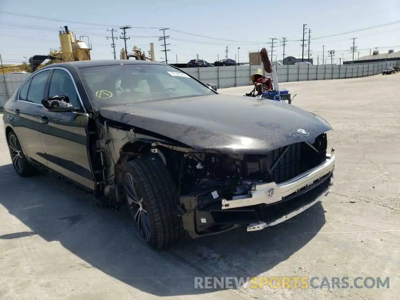 9 Photograph of a damaged car WBA53BJ05NCJ94518 BMW 5 SERIES 2022