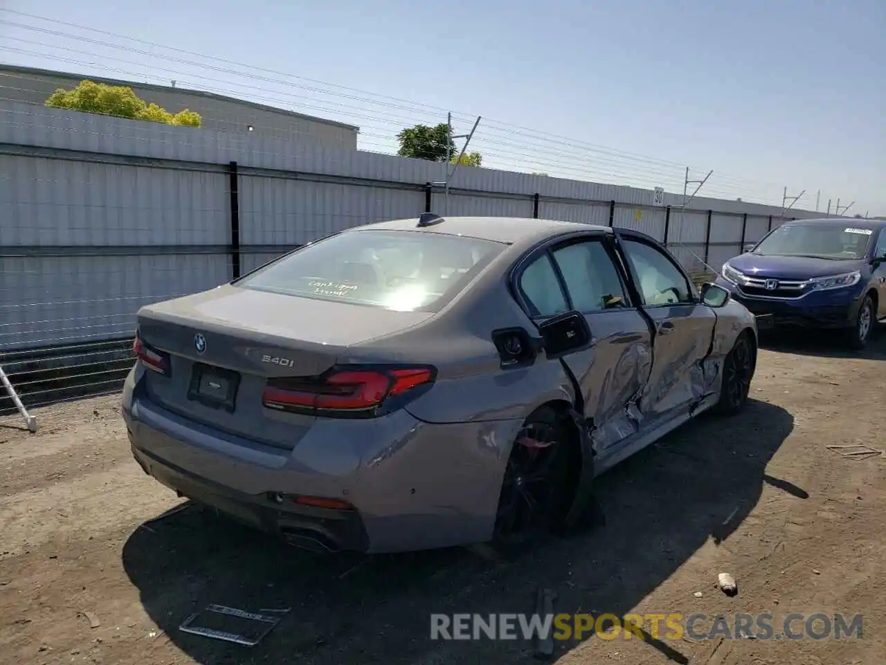 4 Photograph of a damaged car WBA53BJ06NWX46946 BMW 5 SERIES 2022