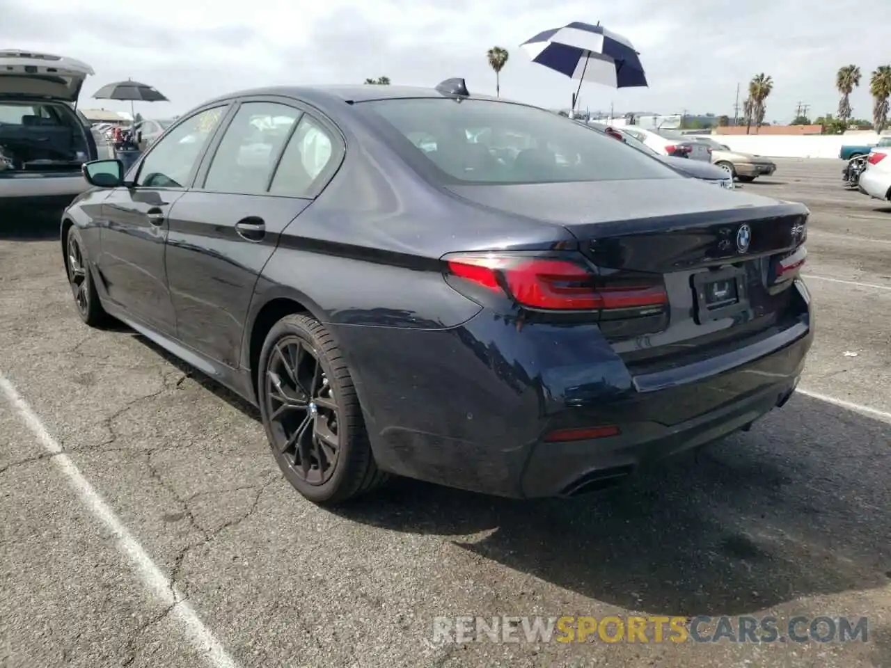 3 Photograph of a damaged car WBA53BJ07NCH92080 BMW 5 SERIES 2022