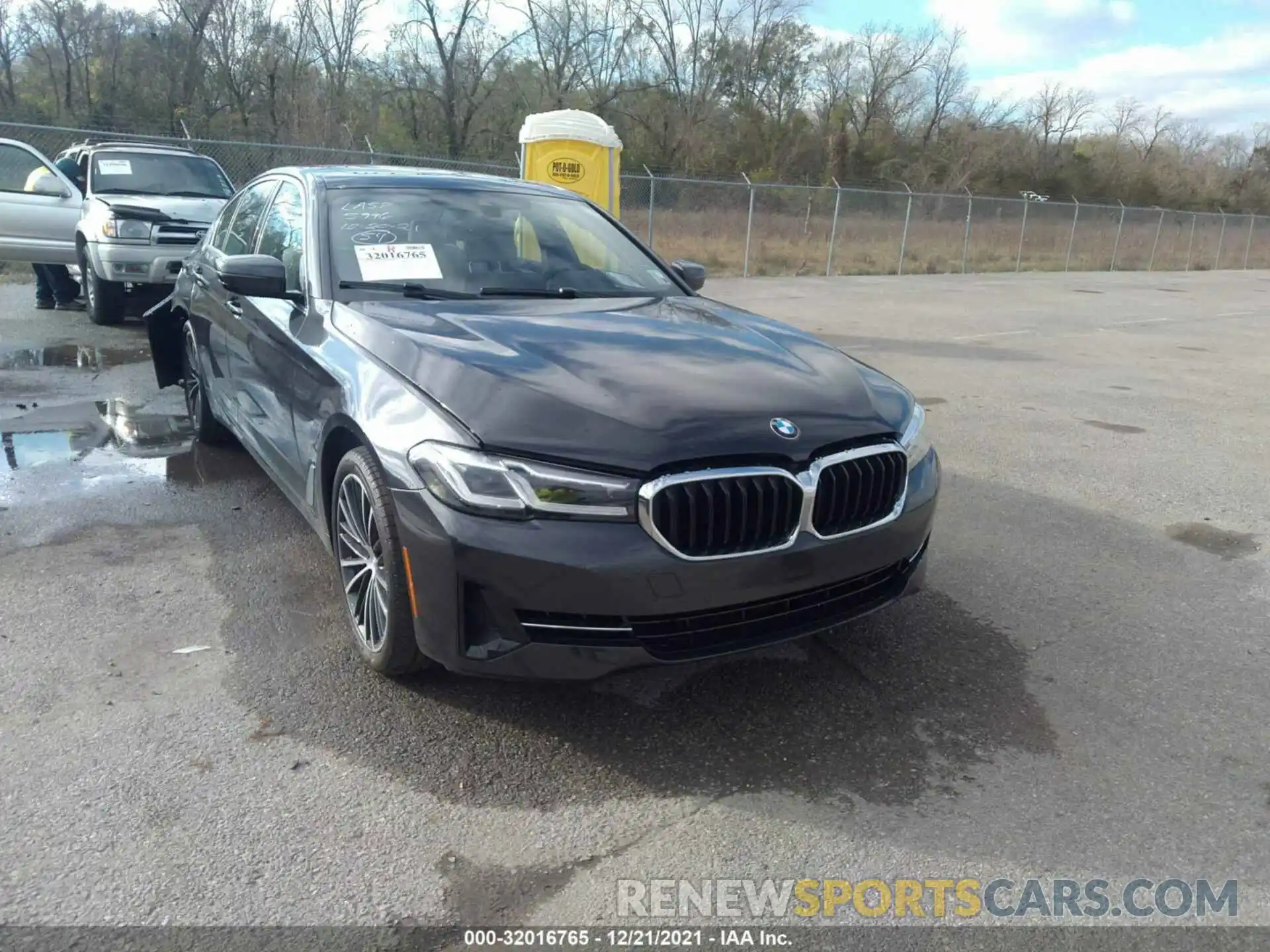 1 Photograph of a damaged car WBA53BJ09NCH75233 BMW 5 SERIES 2022