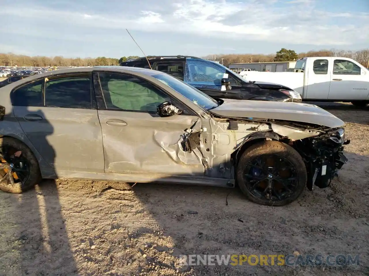 9 Photograph of a damaged car WBA73BJ01NWX51898 BMW 5 SERIES 2022